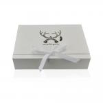 Buy cheap Fixed Ribbon Tie Magnetic Closure Rigid Boxes Multipurpose Use For Birthdays from wholesalers