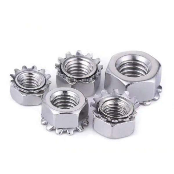 Quality ASME Metal Self Locking Nut , kep lock nut For Electronic Equipment for sale