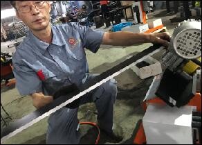 Buy cheap High Efficiency Handheld Chamfering Machine Smooth Finish Stable Operation product