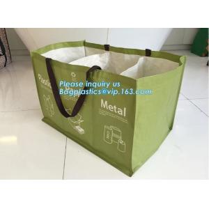 Buy cheap Factory custom recyclable folding laminated pp non woven bag shopping with heat transfer printing non woven fabric carry from wholesalers