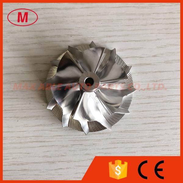Quality K04 5306-123-2035 41.65/56.8mm 6+6 blades high performance turbocharger milling/aluminum 2618 /billet compressor wheel for sale
