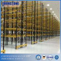 Buy cheap Safe Operation VNA Steel Pallet Rack System For High Density Storage product