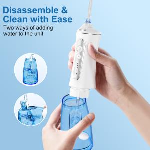 Electric Water Flosser For Teeth 300ml Water Tank Capacity IPX7 Waterproof Grade