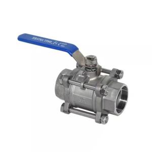 Buy cheap DN8-DN100 3-Piece Socket Weld Ball Valve with High Pressure Pn1.6-6.4MPa Nominal from wholesalers