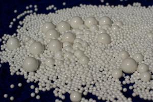 China 4.0g/cm3 Ceramic Beads Bulk Shots For Blast Cleaning & Microblast Shot Peening Media on sale