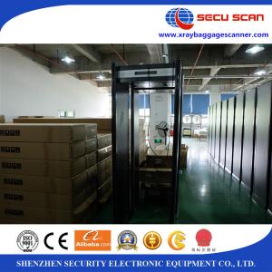 AT -300B airport 6 zones body scanner Metal Detector Gate with LED light alarm
