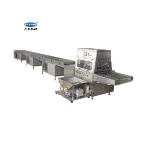 Buy cheap Chocolate Coating Enrobing Line Food Processing Machine PLC Control from wholesalers