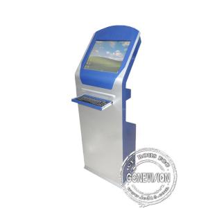 Buy cheap All In One POS Touch Screen Kiosk 22 Inch ,Floor Standing Style With Thermal Printer from wholesalers