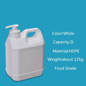 Buy cheap Durable and 10 Litre Square HDPE Plastic Water Alcohol Oil Container Bottle with Pump from wholesalers
