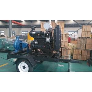 Buy cheap Trailer Diesel Water Pump Set With Cummins Diesel Engines For Agriculture irrigation from wholesalers