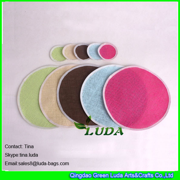Buy cheap LUDA custom recylced restaurant paper straw costers and placemats from wholesalers