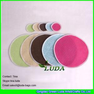 Buy cheap LUDA custom recylced restaurant paper straw costers and placemats from wholesalers
