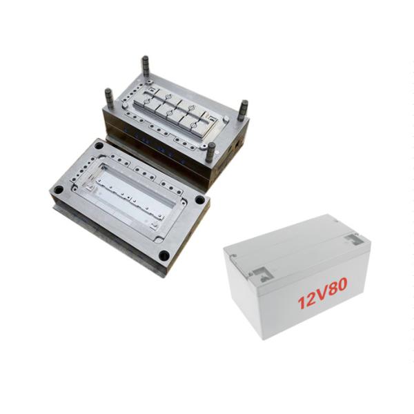 Quality 12V80 Battery Box Plastic Mold , High Precision Plastic Injection Mold Tooling for sale
