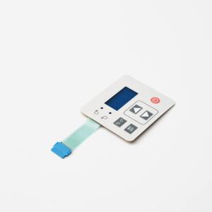Tactile Button PET Membrane Switch With 0.25mm 0.5mm Thickness