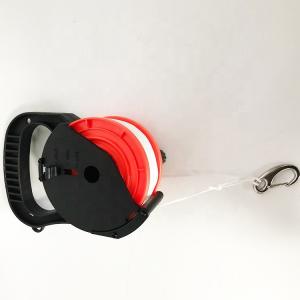 Technical diving cave reel 150/290ft with plastic handle