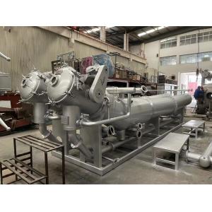 Buy cheap Overflow Woven Fabric Dyeing Machine Adjustable With PLC Based Automation from wholesalers