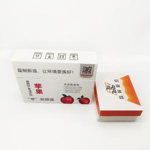 Hand Carry Vegetable Corrugated Boxes Matt Lamination White Rectangle