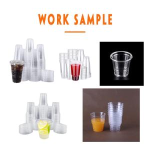 Multistation ABS Disposable Cup Making Machine Biodegradation Starch