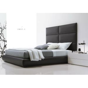 Buy cheap modern high quality fabric soft king bed furniture from wholesalers