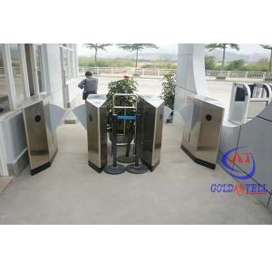 Buy cheap ESD Access Control Turnstile RS485 With Fingerprint / Ticket / Card Reader from wholesalers