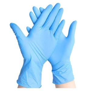 Buy cheap FDA 510K EN455 Disposable Nitrile Powder Free Examination Gloves from wholesalers