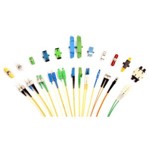 4G Network Compatible LC UPC Quadruplex Fiber Optic Adapter with Flange in Metal