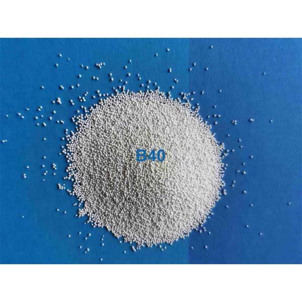 Quality Zero Ferrous Contamination Ceramic Bead Blasting Zirconium Silicate B40 for sale