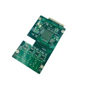 Buy cheap 0.8mm Black/White Silk Screen SMT Board Assembly High Precision Encoder Control Pcb from wholesalers