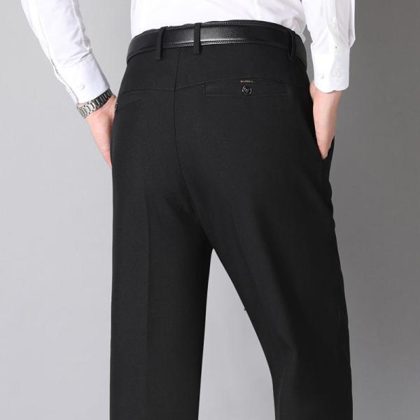 Quality Midweight Men's Formal Trousers in Mint Green for Office Attire for sale