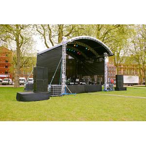 Buy cheap 6082 Aluminum Lighting Truss , Circle Curved Truss With Roof System from wholesalers