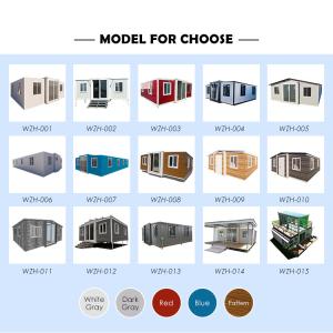 Expandable Granny Flat Prefabricated Container House with Steel Structure Frame