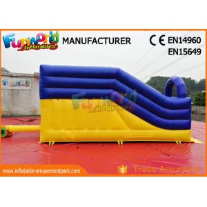 Buy cheap Amusement Park Commercial Inflatable Slide / Blow Up Bounce House from wholesalers