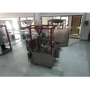 Buy cheap Liquid Soap Tube Filling And Sealing Machine High Precision Track Positioning 80 Pieces/Min from wholesalers