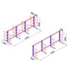Buy cheap ODM Cantilever Racking System Q235B Pallet Racking Timber Shelves from wholesalers