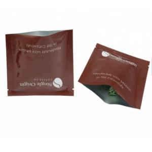 Buy cheap Customized Food Grade Aluminium Foil Moistureproof Sachet Coffee Tea Bags from wholesalers