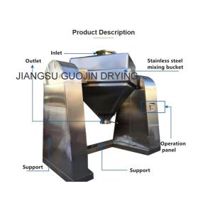 Buy cheap 2.2KW Pharmaceutical Powder Square Cone Mixing Machine 500L from wholesalers