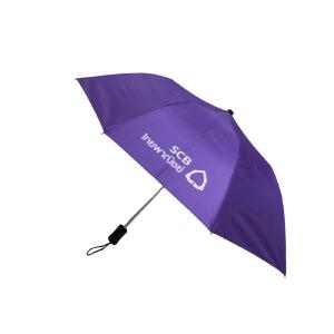Buy cheap Silver Coated Diameter 98cm Manual Open 2 Foldable Umbrella from wholesalers
