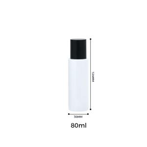 Buy cheap Custom PET Plastic Cosmetic Bottle 80ml with Screw Cap from wholesalers