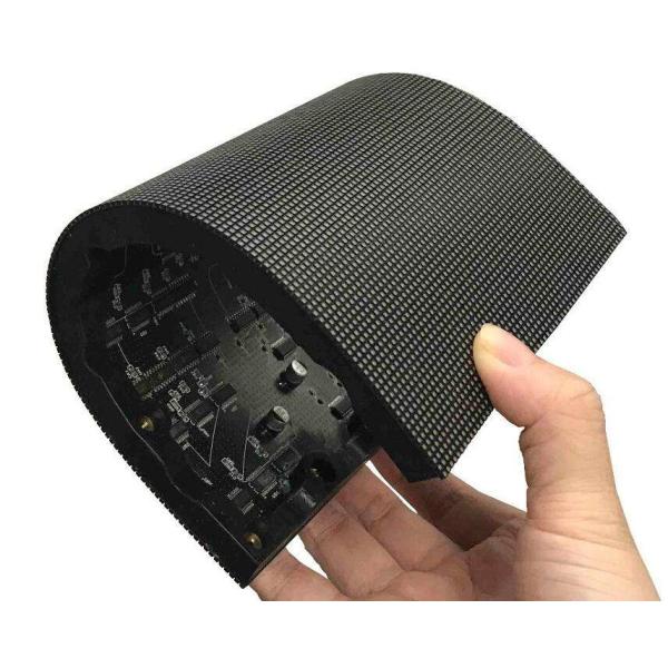 China 2.5mm Indoor Soft LED Display P1.5 Fixed Front LED Screen Module For Flexibility Color Uniformity on sale China 2.5mm Indoor Soft LED Display P1.5 Fixed Front LED Screen Module For Flexibility Color Uniformity on sale