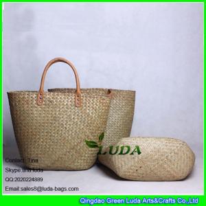 Buy cheap LUDA 2016 new designed seagrass straw beach bag in summer from wholesalers