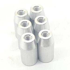 Buy cheap Aluminum Knurled Thumb Screw 12.8×25mm CNC Precision Machined Custom Anodized Colors from wholesalers