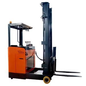 Buy cheap Electric Reach Truck Forward Moving Forklift Type Tilt Forward and Tilt Backward 9 Meter Lifting Height from wholesalers