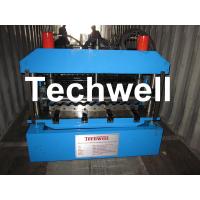 China 5.5 Kw Automatical Aluminium Corrugated Sheet Roll Forming Machine For Corrugated Sheets for sale