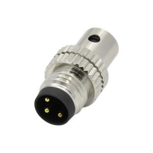 China Nickel Plated M8 6Pin Connector Copper Material IP67 Waterproof on sale