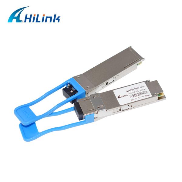 Buy cheap Hot Pluggable Optical Transceiver Module Duplex LC Connector 100G 20km QSFP28 from wholesalers