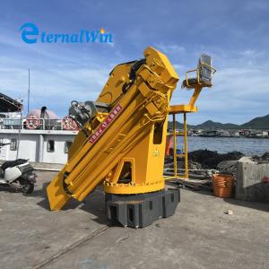 Buy cheap Durable Construction Deck Crane With Fully Automated Safety System And Lifting Height Up To 20 M from wholesalers