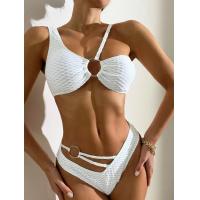 Buy cheap Durable Swimming Suits Bikini Special Fabric Underwire Bathing Suits Split Tight product