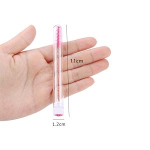 Synthetic Fiber Eyelash Extension Accessories 10cm Make Up Brushes