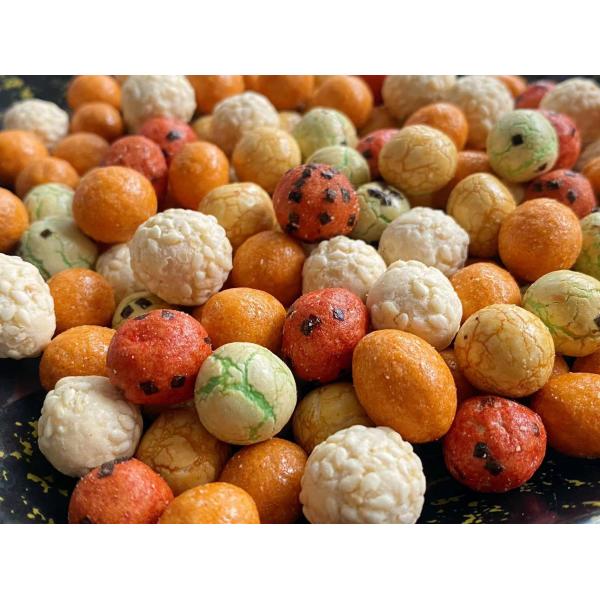 Japanese Style Roasted Colorful Peanut Snacks Sesame Seaweed Mixed Coated Peanuts