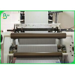 Food safe ink colorful printed striped drinking straws paper roll with 60g to